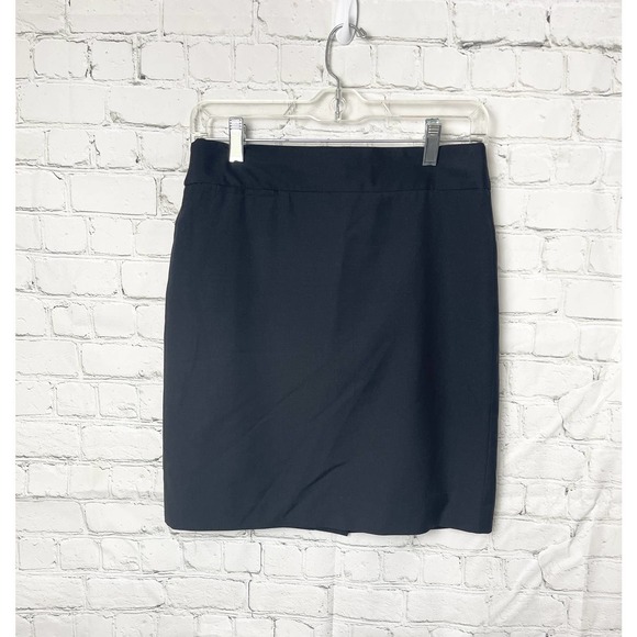 J.Crew Pencil Skirt Wool Original Fit Black Womens Size 4 - Picture 2 of 5